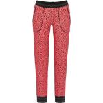 Rote RINGELLA Pyjamahosen aus Baumwollmischung für Damen 