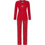 Rote RINGELLA Pyjamas lang für Damen Größe S 