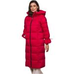 Reduzierte Rote Rino & Pelle Kapuzenmäntel aus Polyamid gepolstert für Damen Größe XXL für den für den Winter 