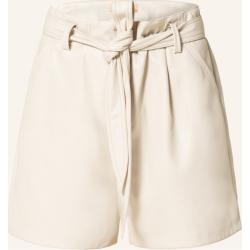RINO & PELLE Paperbag-Shorts in Lederoptik