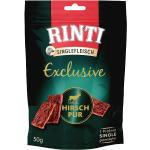 Rinti Singlefleisch Exclusive Snack Hirsch pur 6x50g