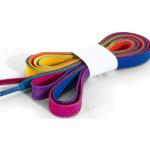 Rio Roller Laces Schnürsenkel Unisex Erwachsene Unisex Erwachsene, Unisex, RIO132_180 cm_Multicolor (Rainbow), Multicolour (Rainbow), 180 cm