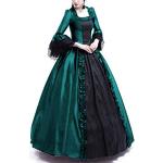 Grüne Mittelalter-Röcke für Damen Größe 3 XL 