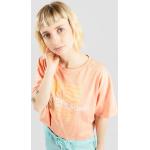 Reduzierte Pinke Streetwear Rip Curl Bio T-Shirts aus Baumwolle für Damen Größe XS 