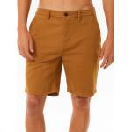 Goldene Chino-Shorts aus Baumwolle für Herren Größe XXL 
