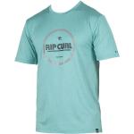 Rip Curl Search Series Graphic SS Rashguard Shirt aqua S