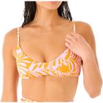 Pinke Bikini-Tops aus Polyamid mit verstellbaren Trägern für Damen Größe XS 