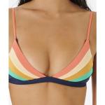 Reduzierte Marineblaue Rip Curl Triangel-Bikinis aus Polyamid gepolstert für Damen Größe XS 