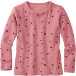 Bunte Langärmelige Waschbär Bio Nachhaltige Kinderrippshirts aus Baumwolle für Mädchen Größe 92 