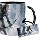 Schwarze Tomb Raider Kaffeetassen aus Keramik 