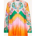 Rosa Batik Risy & Jerfs Tunika-Blusen aus Viskose für Damen Größe S für den für den Sommer 