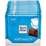 Ritter Sport Alpenmilch Schokolade 100 g, 12er Pack