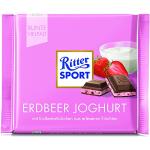 Ritter Sport Erdbeer Joghurt (12 x 100 g), Vollmil