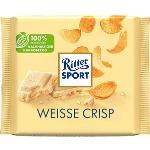 Ritter Sport Weiss + Crisp Schokolade 100,0 G