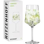RITZENHOFF 2931012 Aperitifglas 500 ml – Serie Sommertau – Motiv Nr. 12 mit bunten Blüten – Made in Germany