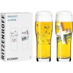 Bunte Ritzenhoff Runde Biergläser aus Glas spülmaschinenfest 2-teilig 