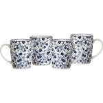 Blaue Motiv Ritzenhoff & Breker Royal Sakura Runde Kaffeebecher 350 ml aus Keramik spülmaschinenfest 4-teilig 