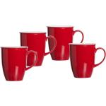Rote Ritzenhoff & Breker Doppio Kaffeetassen-Sets aus Porzellan 4-teilig 