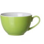 Grüne Kaffeetassen-Sets 200 ml aus Porzellan 6-teilig 6 Personen 