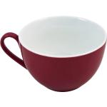 Rote Kaffeetassen-Sets 200 ml aus Porzellan 6-teilig 