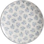 Ritzenhoff & Breker / Flirt Teller Weekend aus Porzellan im floralem Muster, 26,5 cm weiß