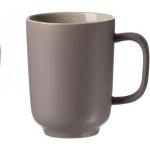 Ritzenhoff & Breker Kaffee Becher Jasper Keramik Geschirr 285 ml taupe