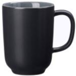 Schwarze Minimalistische Ritzenhoff & Breker Jasper Kaffeebecher 320 ml aus Keramik 