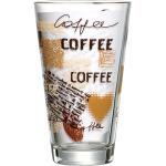 Ritzenhoff & Breker Latte Macchiato Gläser mit Kaffee-Motiv aus Glas 