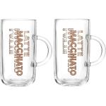 Ritzenhoff & Breker Glasserien & Gläsersets 270 ml mit Kaffee-Motiv aus Glas 2-teilig 