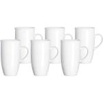 Weiße Ritzenhoff & Breker Bianco Runde Kaffeetassen-Sets 500 ml aus Keramik mikrowellengeeignet 6-teilig 6 Personen 