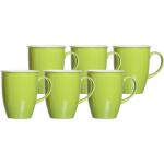Grüne Ritzenhoff & Breker Doppio Kaffeetassen-Sets 320 ml aus Keramik 6-teilig 6 Personen 