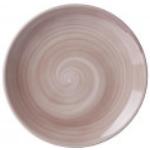 Braunes Ritzenhoff & Breker Valencia Rundes Porzellan-Geschirr 15 cm aus Keramik spülmaschinenfest 6-teilig 6 Personen 