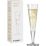 Goldene Motiv Ritzenhoff Champagnergläser aus Glas 