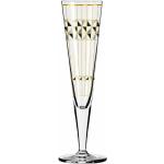 Goldene Motiv Art Deco Ritzenhoff Champagnergläser 
