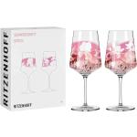 Rosa Blumenmuster Ritzenhoff Glasserien & Gläsersets 2-teilig 
