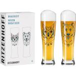 Ritzenhoff Weizenbierglas 2er-Set Brauchzeit #1, #2 mehrfarbig