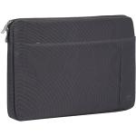Schwarze RivaCase Macbook Taschen mit Reißverschluss aus Kunstfaser 