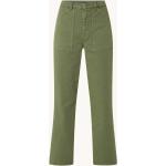 Reduzierte Grüne River Woods High Waist Jeans für Damen Größe S 