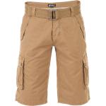 Kamelbraune Cargo-Shorts für Herren für den für den Sommer 