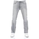 Blaue Bootcut Jeans ohne Verschluss aus Denim für Herren Größe L Weite 32, Länge 32 