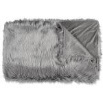 Graue PIP Kuscheldecken & Wohndecken aus Textil 160x260 