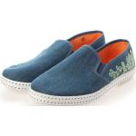 Blaue Rivieras Schuhe aus Leder Größe 40 
