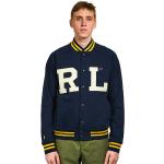 Reduzierte Marineblaue Ralph Lauren Polo Ralph Lauren College-Jacken & Baseball-Jacken aus Baumwolle für Herren Größe S 