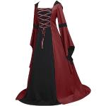 Schwarze Wikinger-Kostüme aus Baumwolle für Damen Größe S 