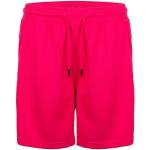 Pinke Roadsign Damenbermudas mit Nieten aus Baumwolle Größe L für den für den Sommer 