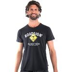 Schwarze Roadsign T-Shirts aus Jersey für Herren Größe 4 XL 