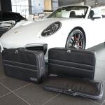 Schwarze Porsche 911 Koffersets 3-teilig 