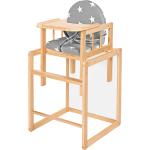 Phthalatfreie Kombihochstühle aus Holz 