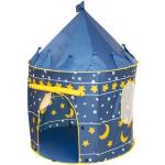 roba® Spielzelt »Spiel- und Kinderzelt« Spielhaus aus Stoff, inkl. Tasche, blau, "Mond & Sterne"