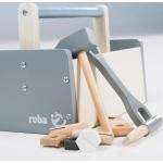 Hellgraue ROBA Kinderwerkzeuge aus Holz für 3 - 5 Jahre 